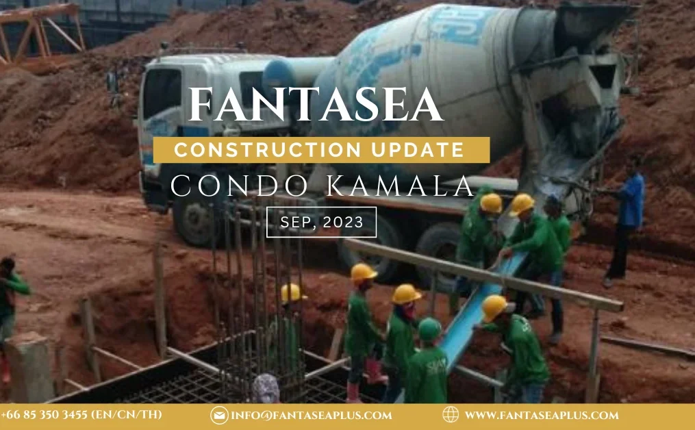 Monthly Construction Update: Fantasea Condo Kamala (September 2023)