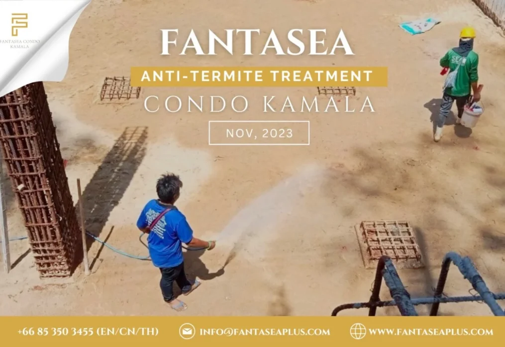 Fantasea Condo Kamala 防白蚁/害虫防治于 2023 年 11 月 22 日完成