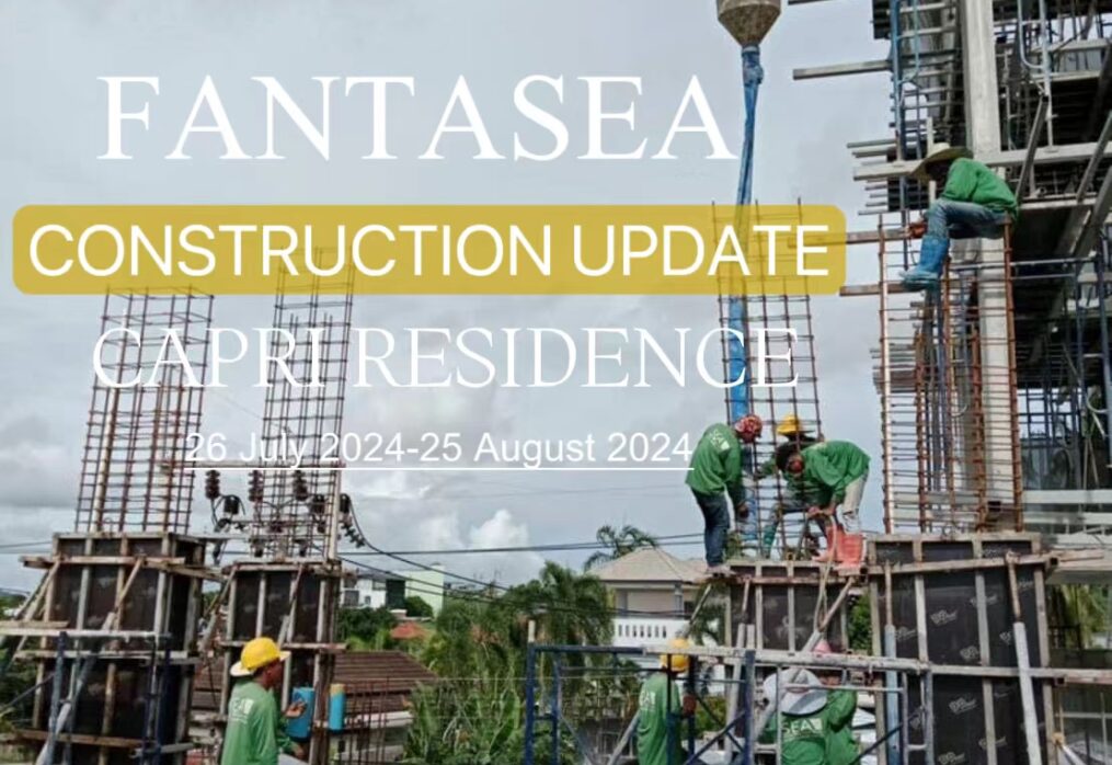 🏗️ August Construction Progress Update – Capri Residence 🏡