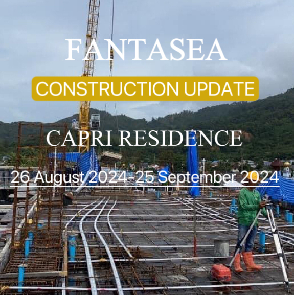 Capri Residence – 9月施工进度更新